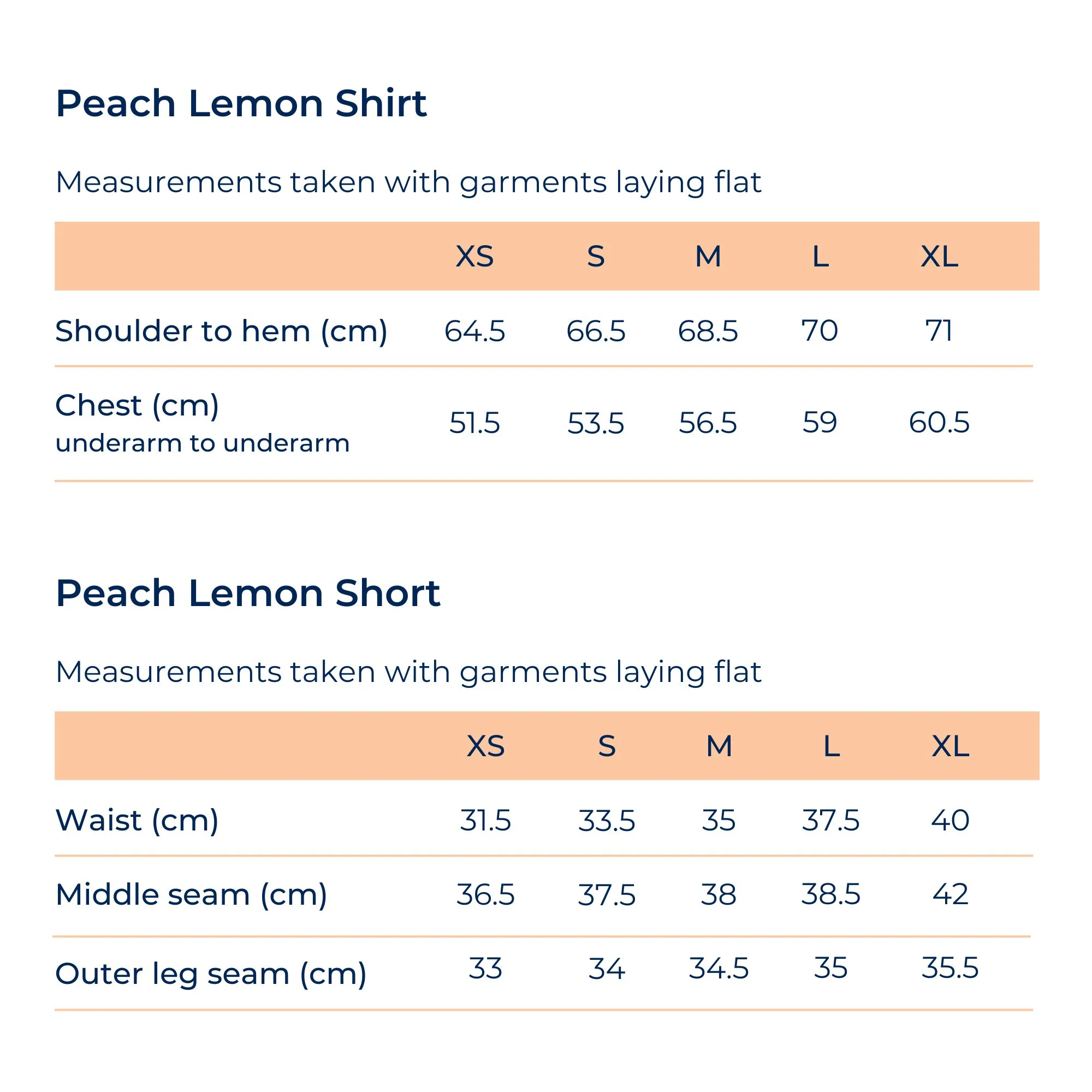 Peach Lemon Set - Image 3