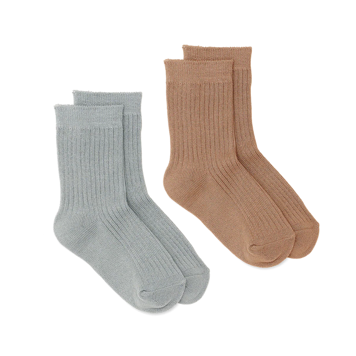 Pretty Brave 2-Pack Jordan Socks - Sage/Tan