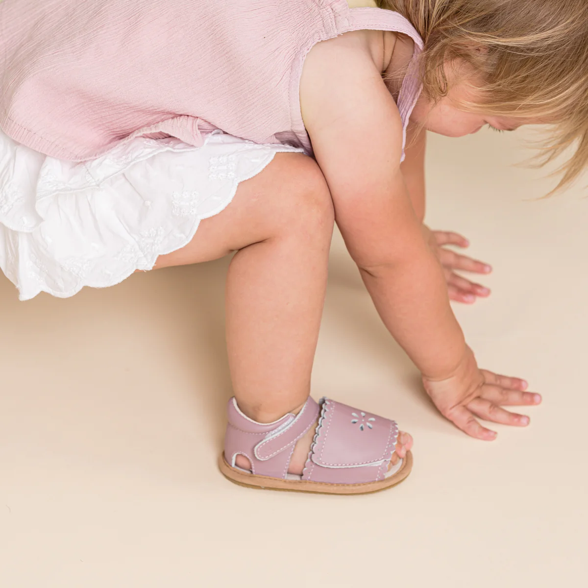 Baby Skye Sandal - Berry - Image 2