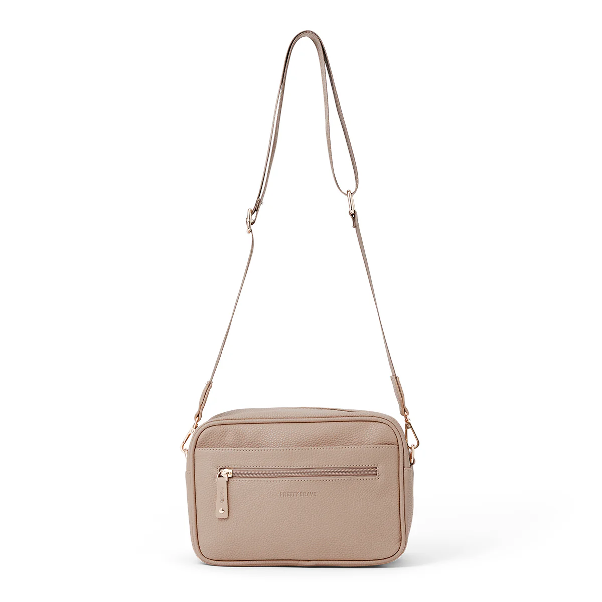 Harper Cross Body Bag - Natural Pebble - Image 3