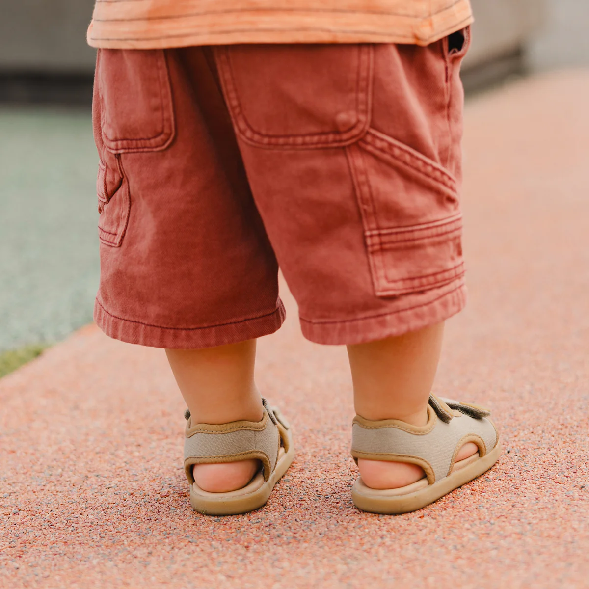 Pretty Brave Play Sandal - Khaki - Image 3