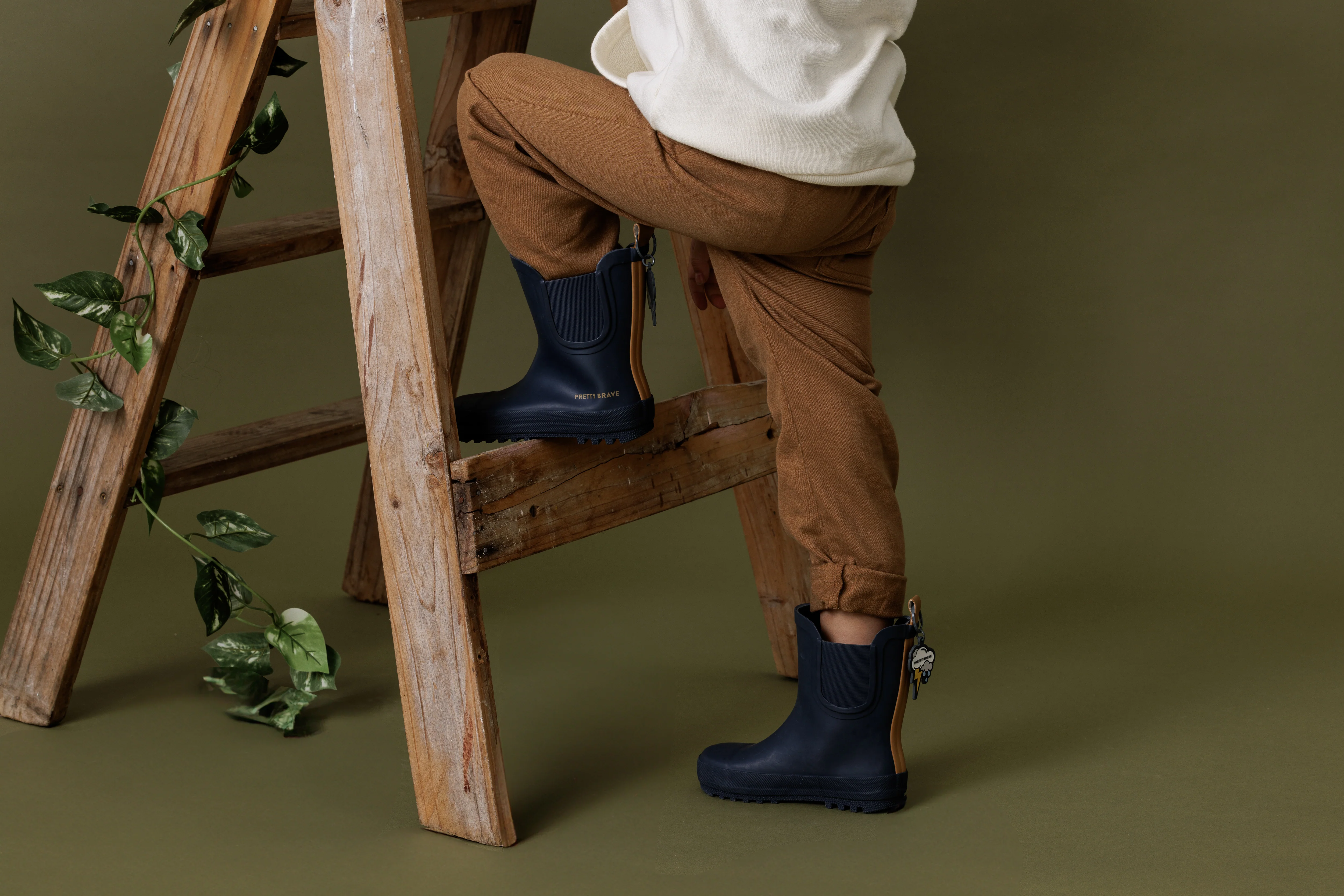 Pretty Brave Puddle Boot - Indigo - Image 4