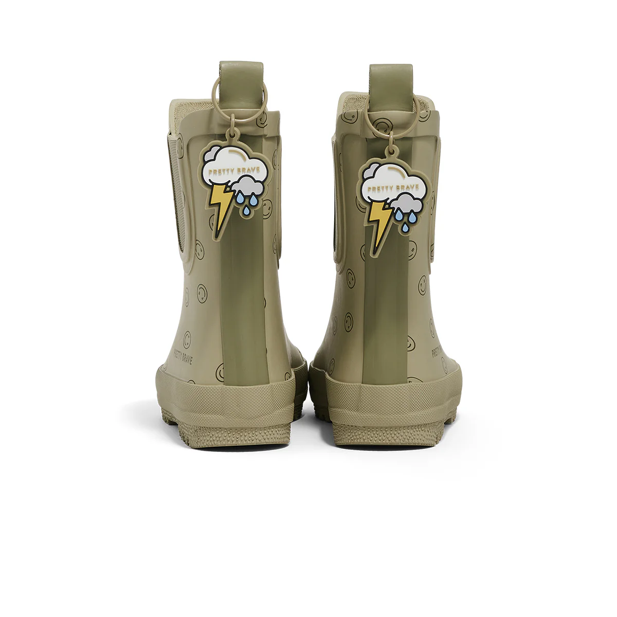 Pretty Brave Puddle Boot - Sage Smiley - Image 5