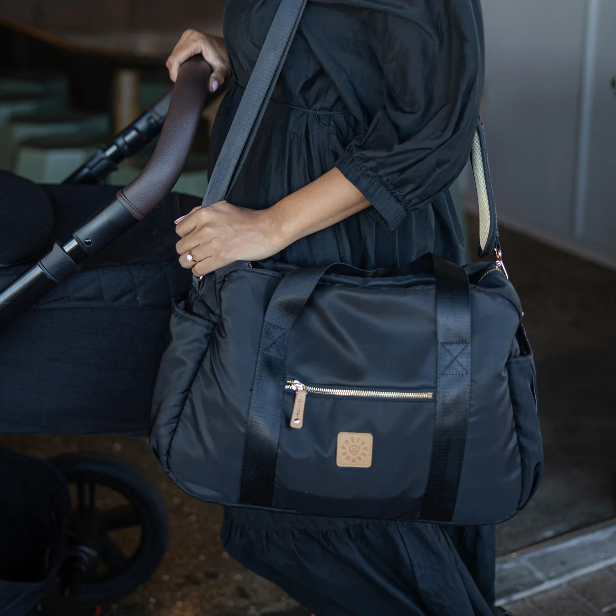 Stella Baby Bag - Black - Image 2