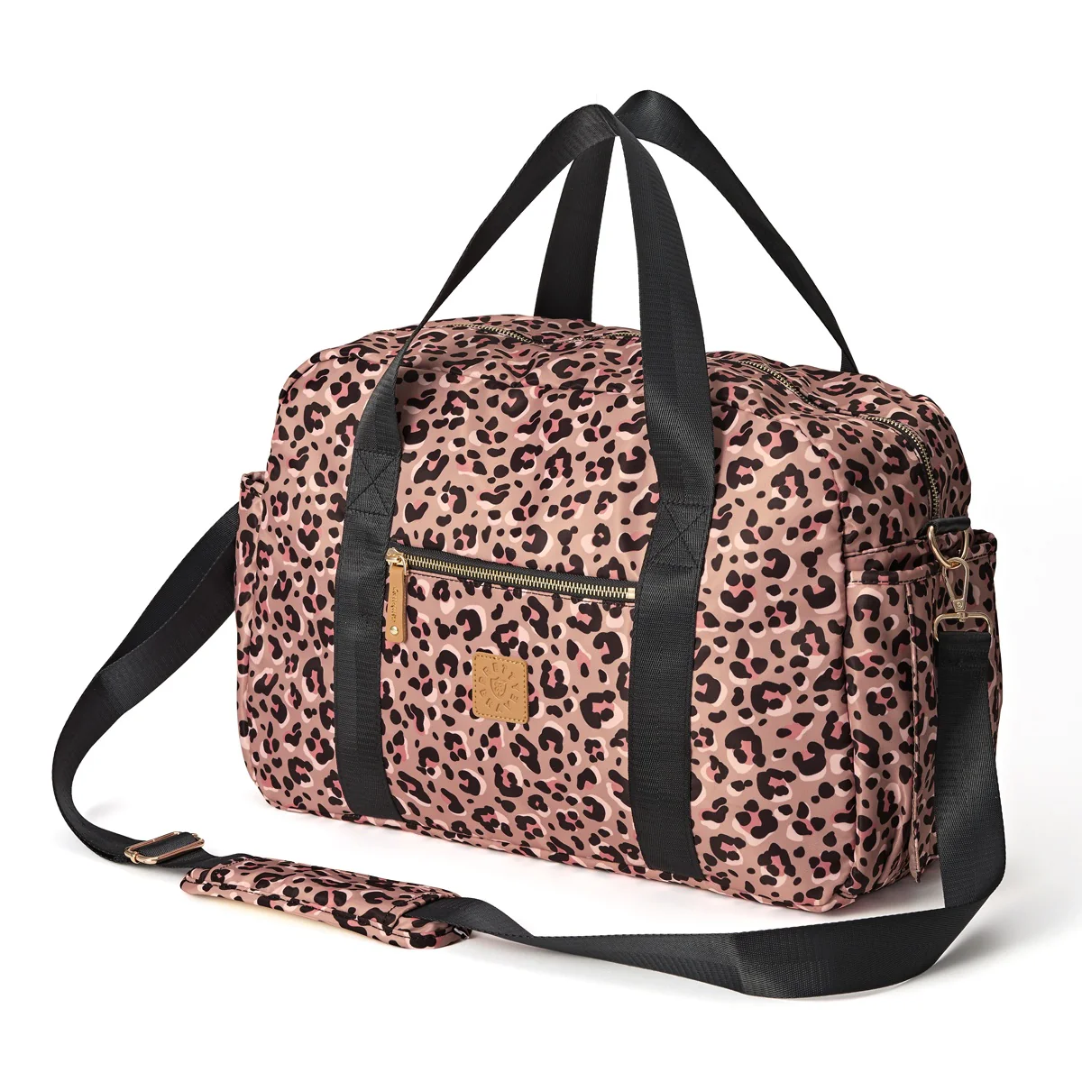 Pretty Brave Stella Baby Bag - Blush Leopard