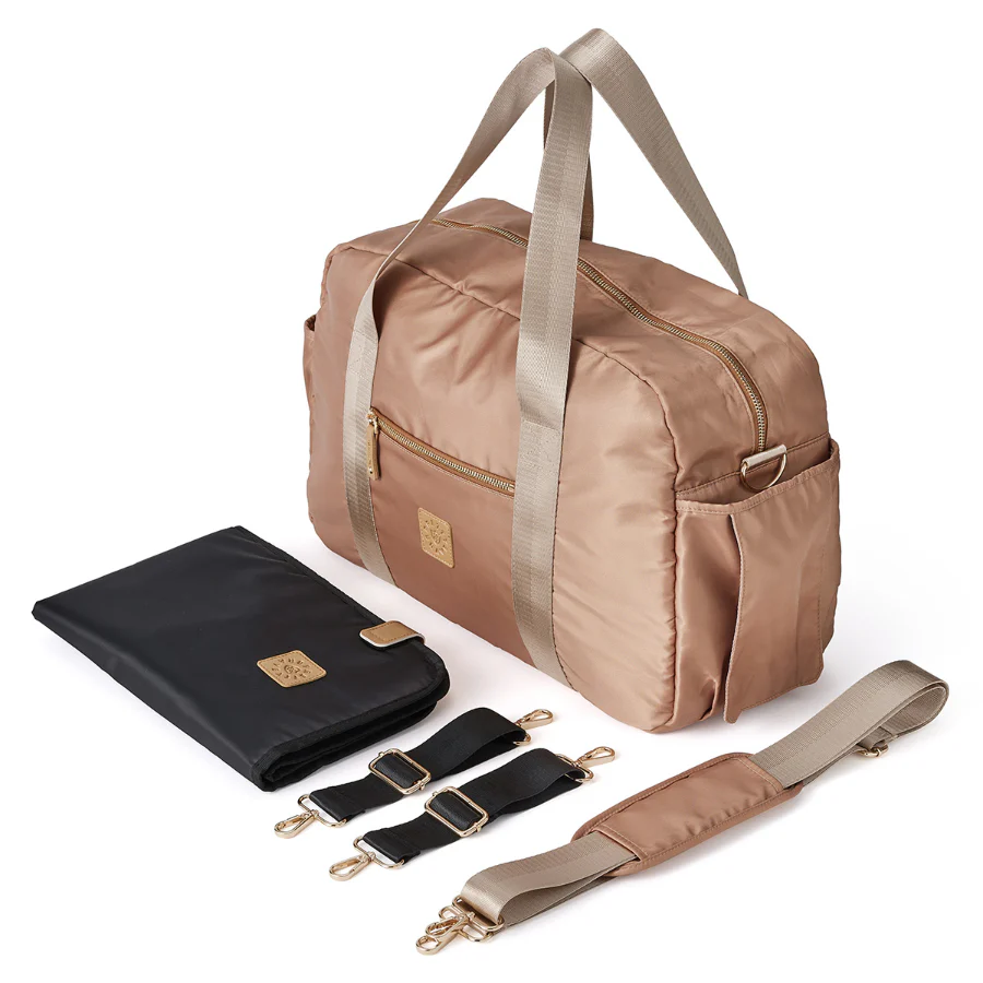 Pretty Brave Stella Baby Bag - Caramel - Image 2