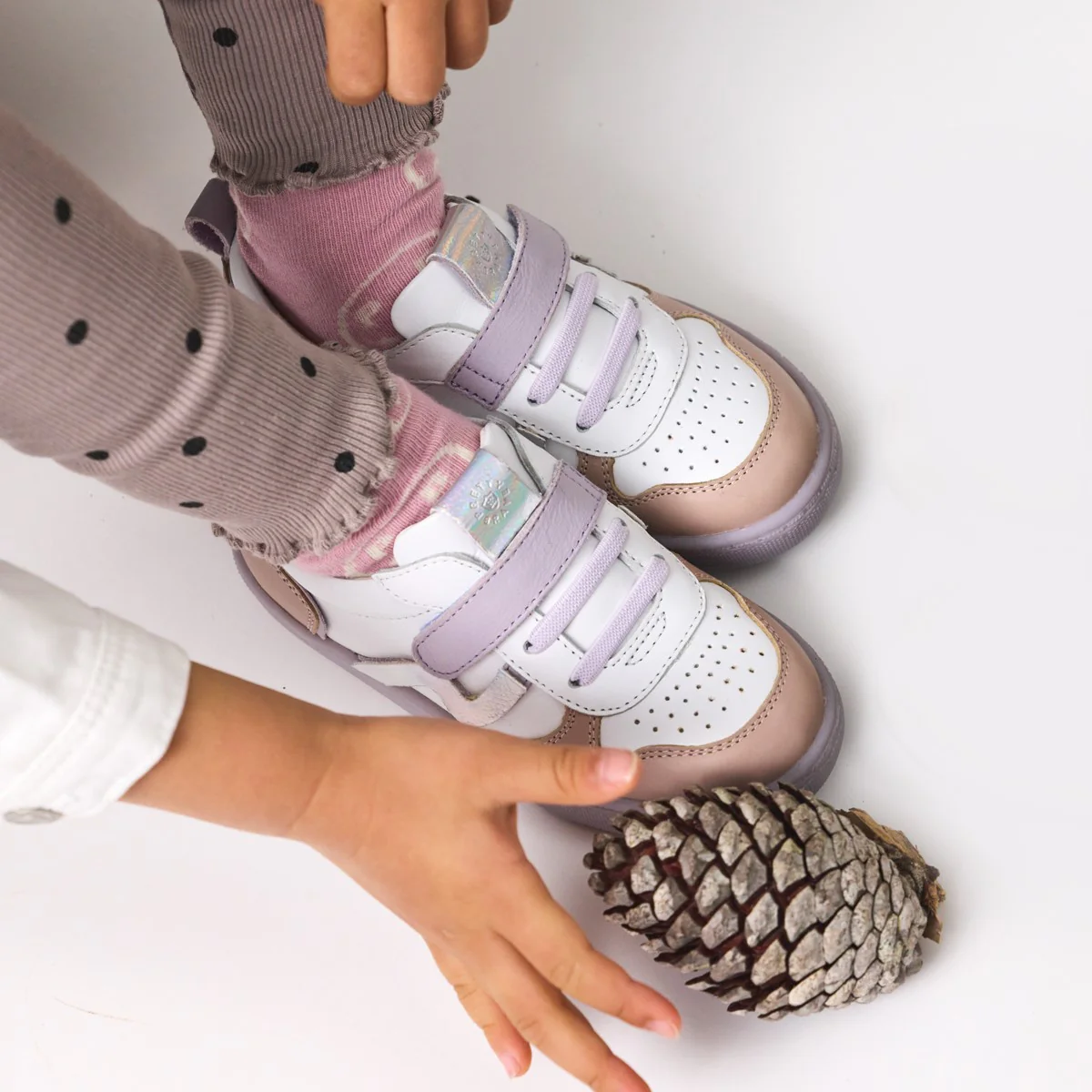 Pretty Brave XO Trainer Lilac/Blush Combo - Image 4
