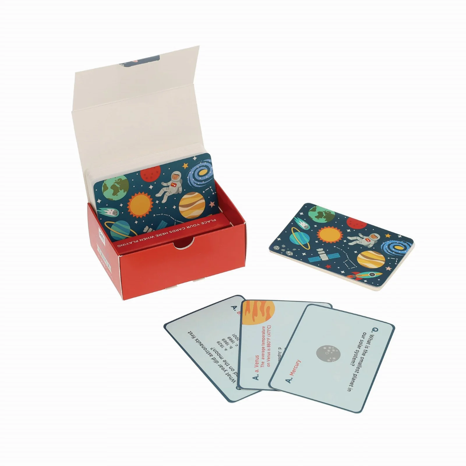 Petit Collage Trivia Cards - Space - Image 2