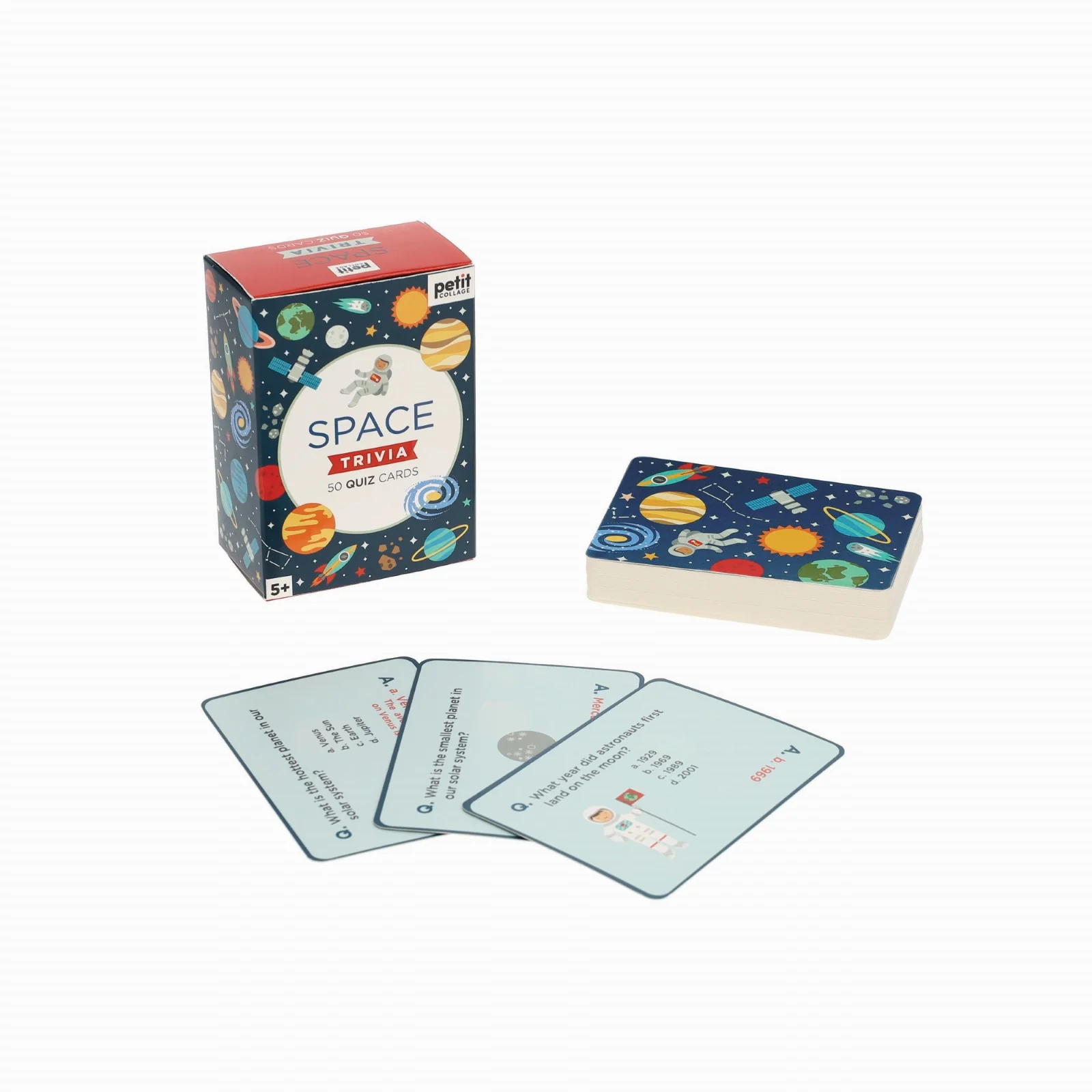 Petit Collage Trivia Cards - Space - Image 3