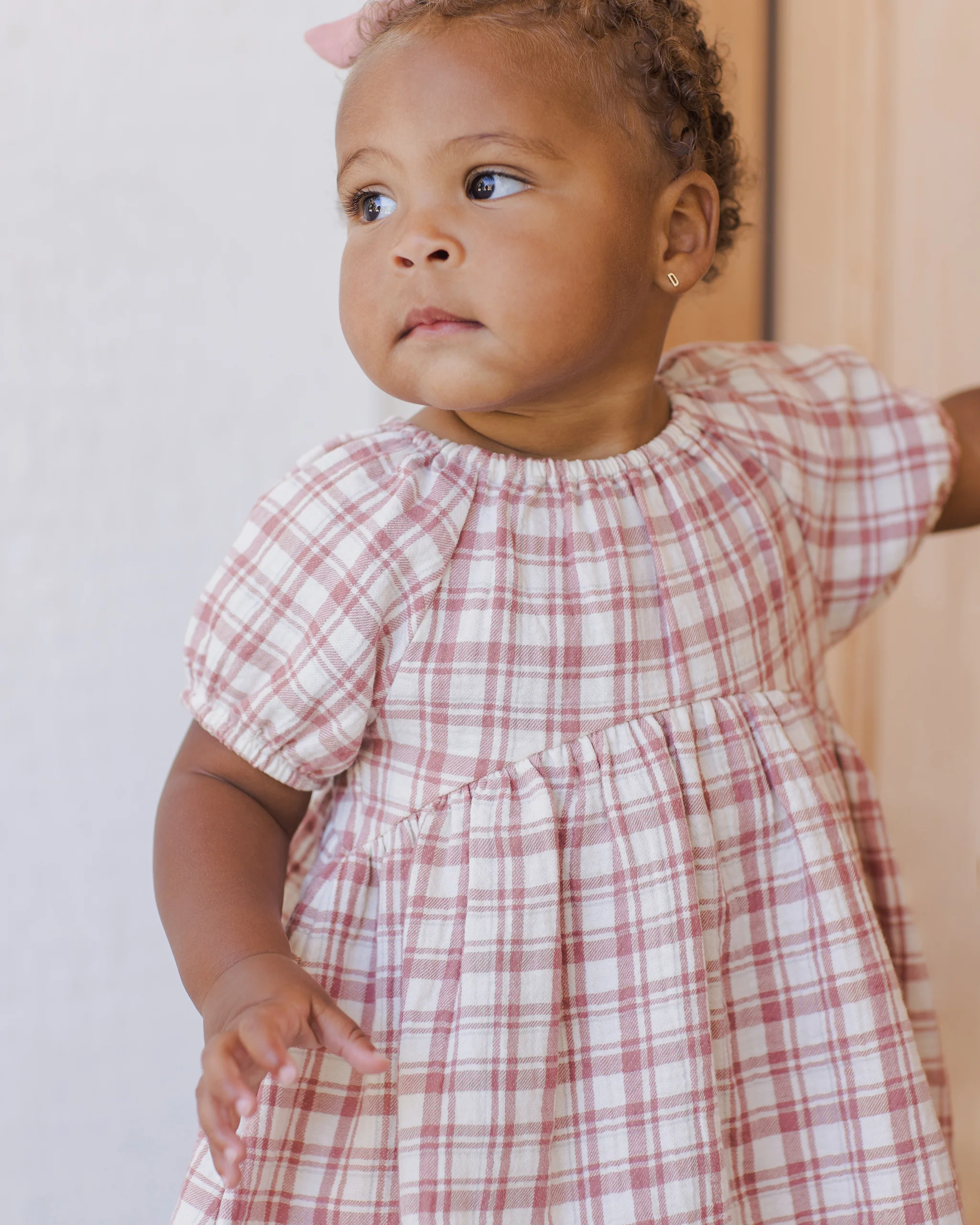 Bella Dress - Pink Plaid - Image 2