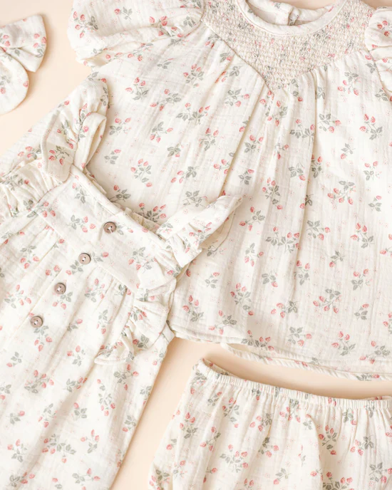 Carina Dress - Strawberries - Image 2