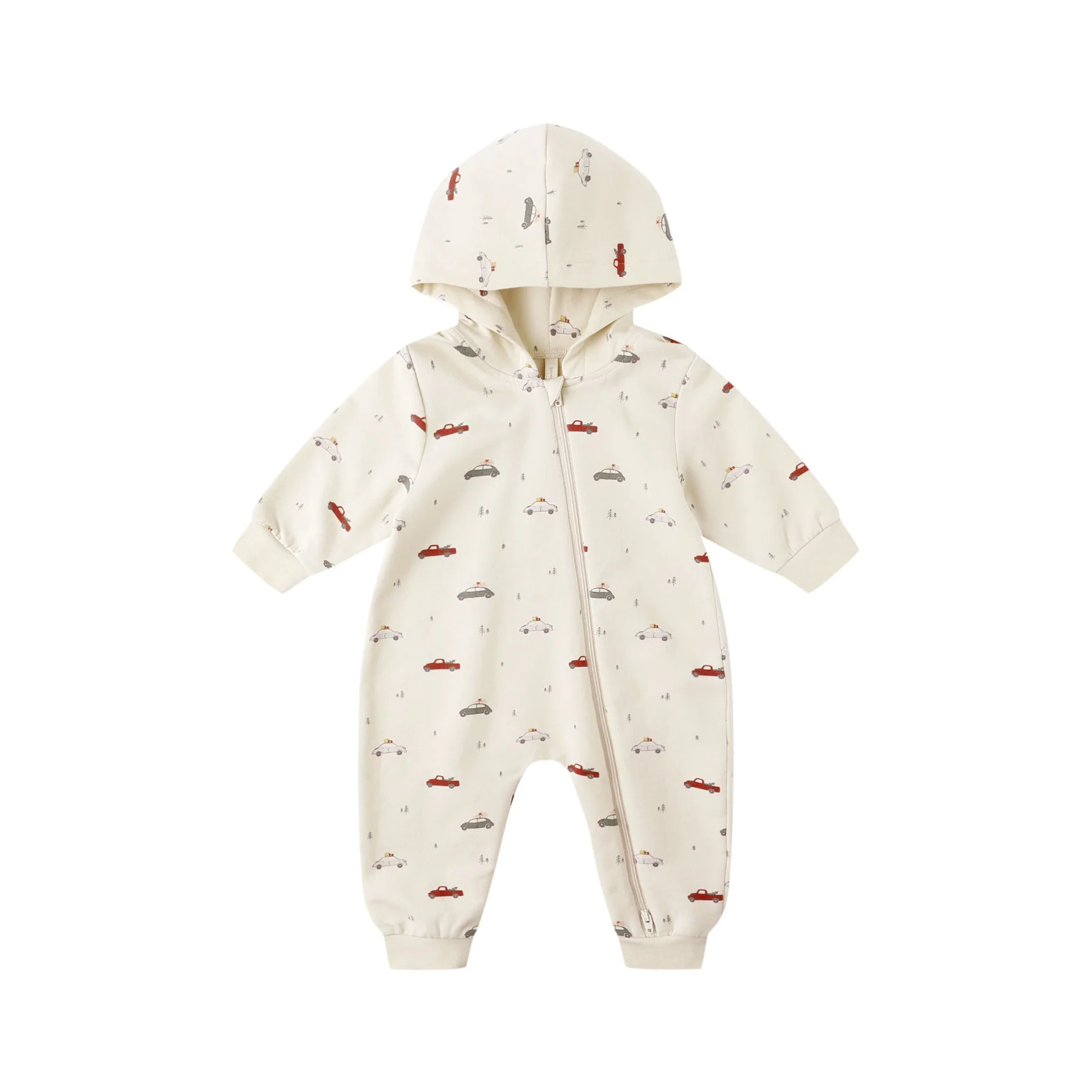 Hooded Jumpsuit - Cars