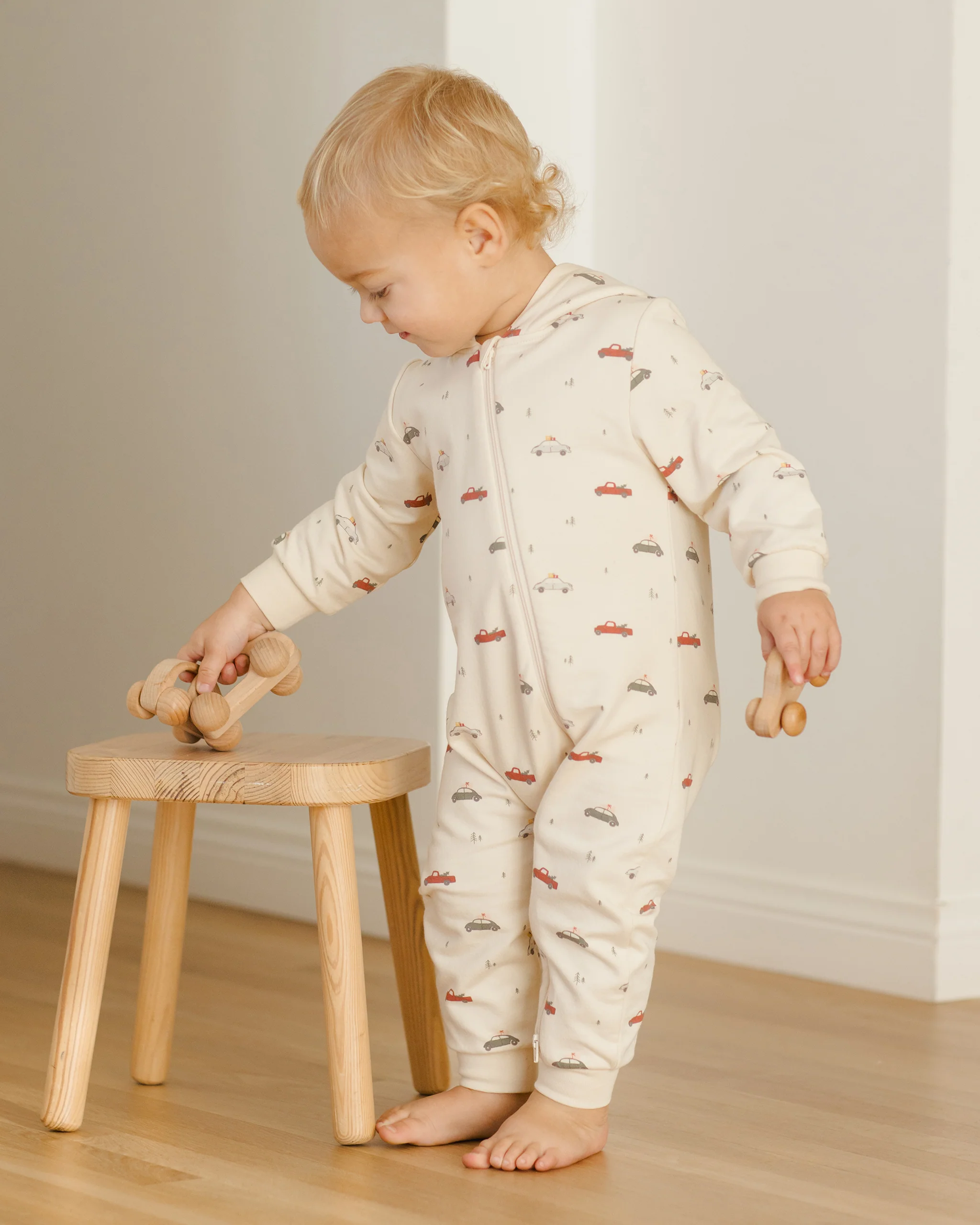 Hooded Jumpsuit - Cars - Image 3