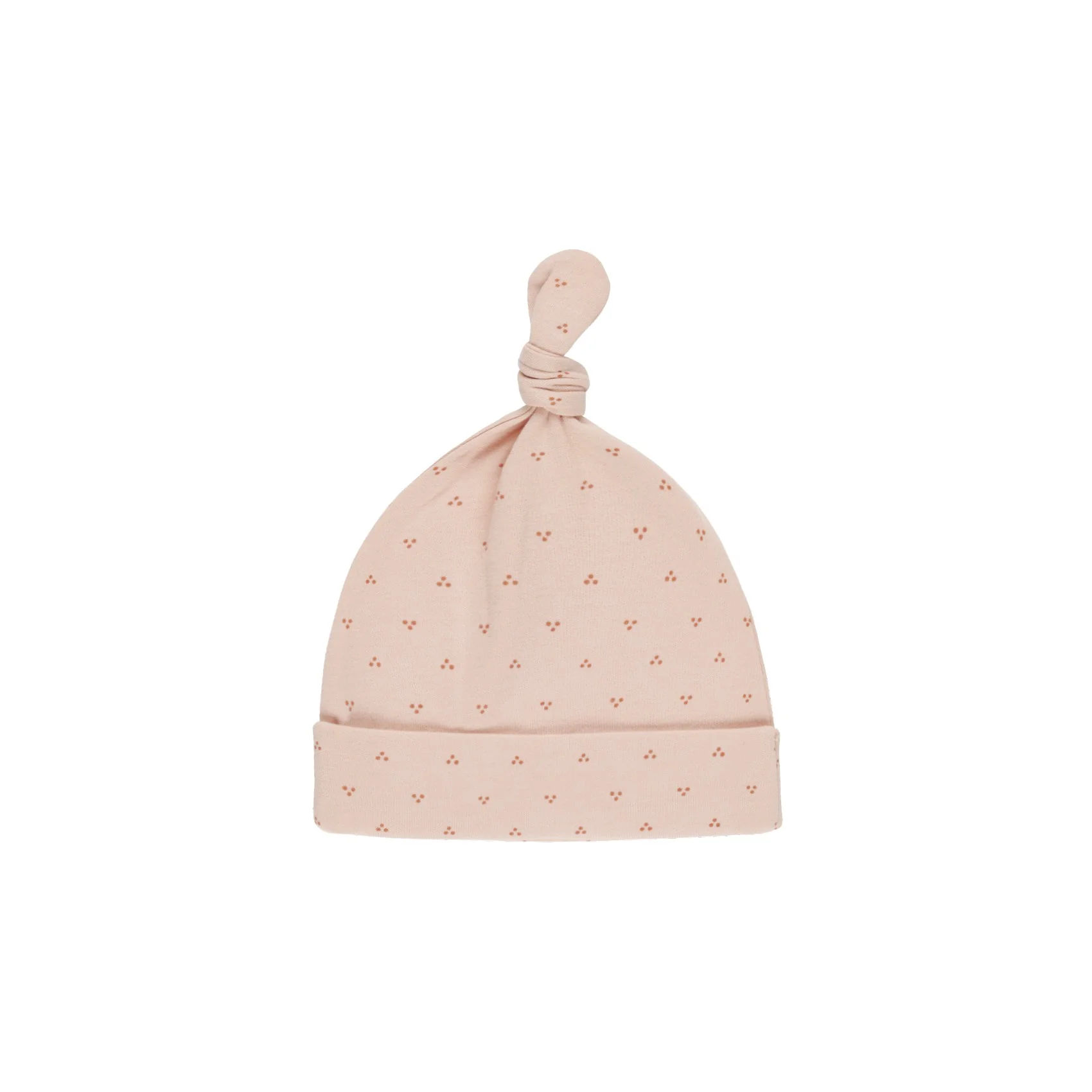 Knotted Baby Hat - Dotty