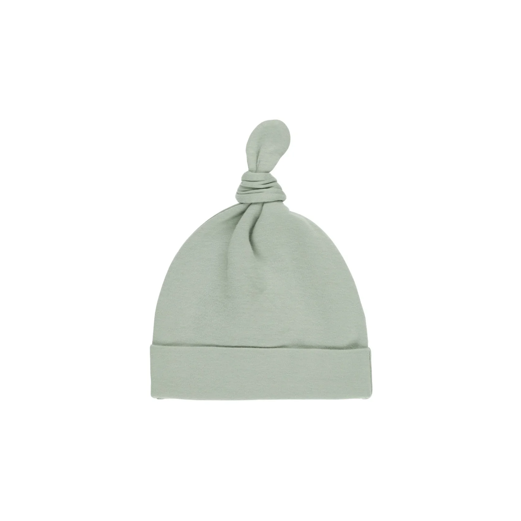 Knotted Baby Hat - Sage