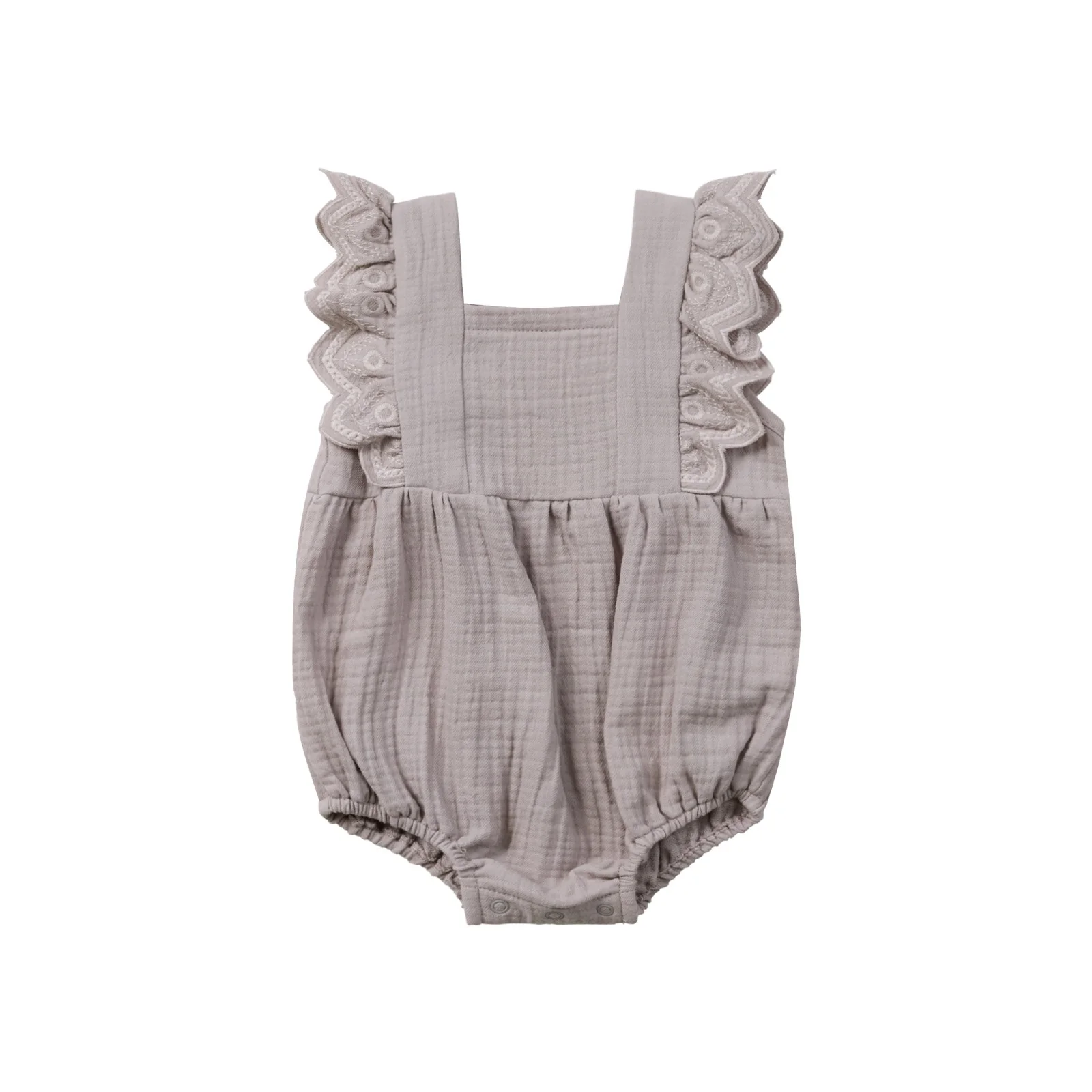 Quincy Mae Naomi Romper - Lavender