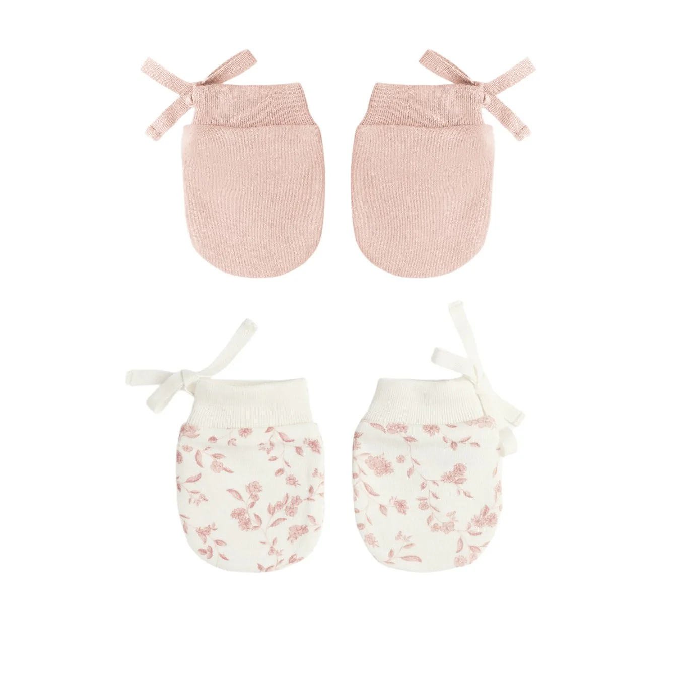 No Scratch Mittens, Set Of 2 - Rose, French Garden