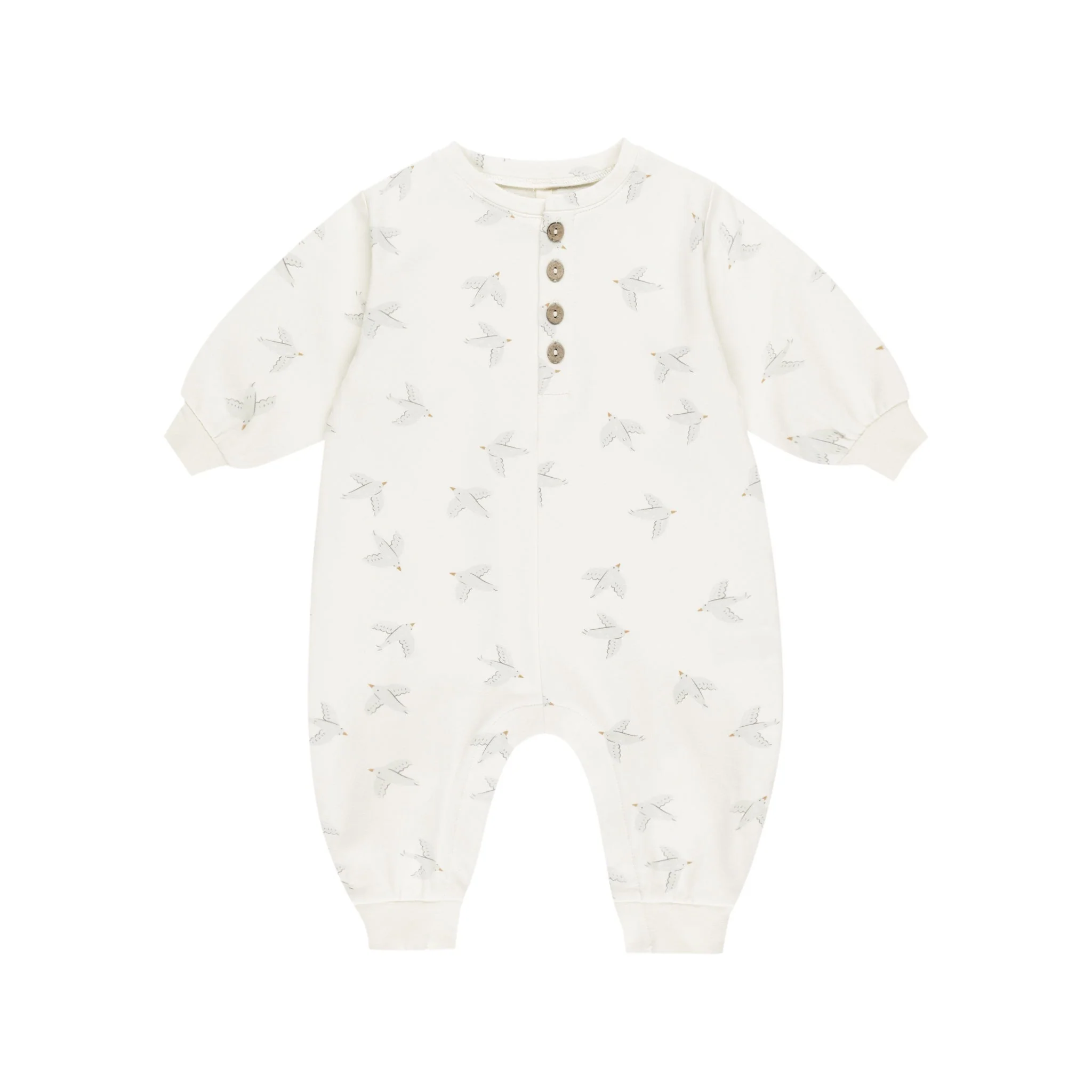 Relaxed Jumpsuit - Birds