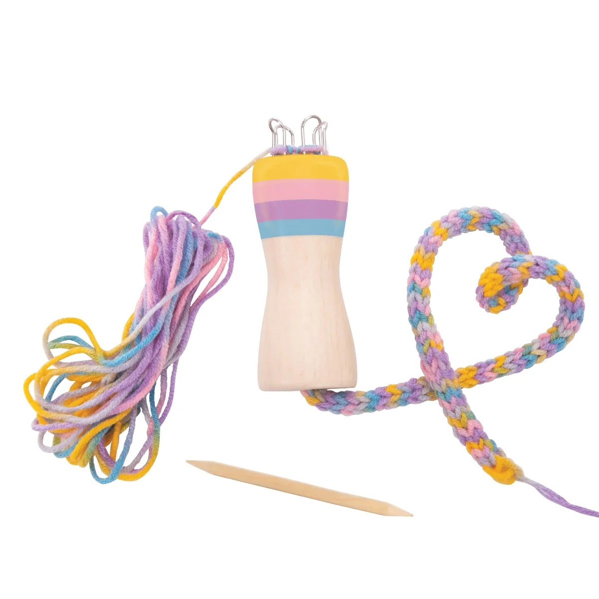 Rainbow French Knitting - Image 2