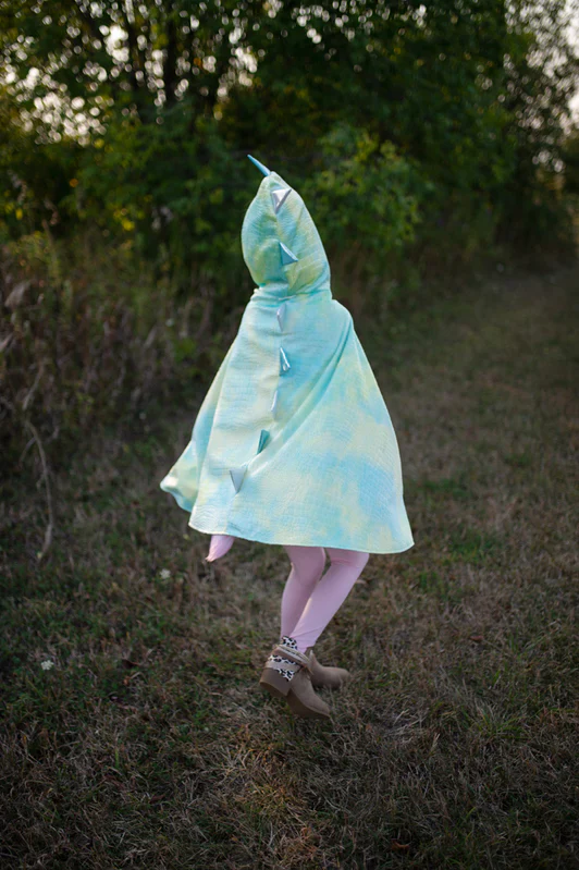 Rainbow Reversible Unicorn Dragon Cape - Image 6