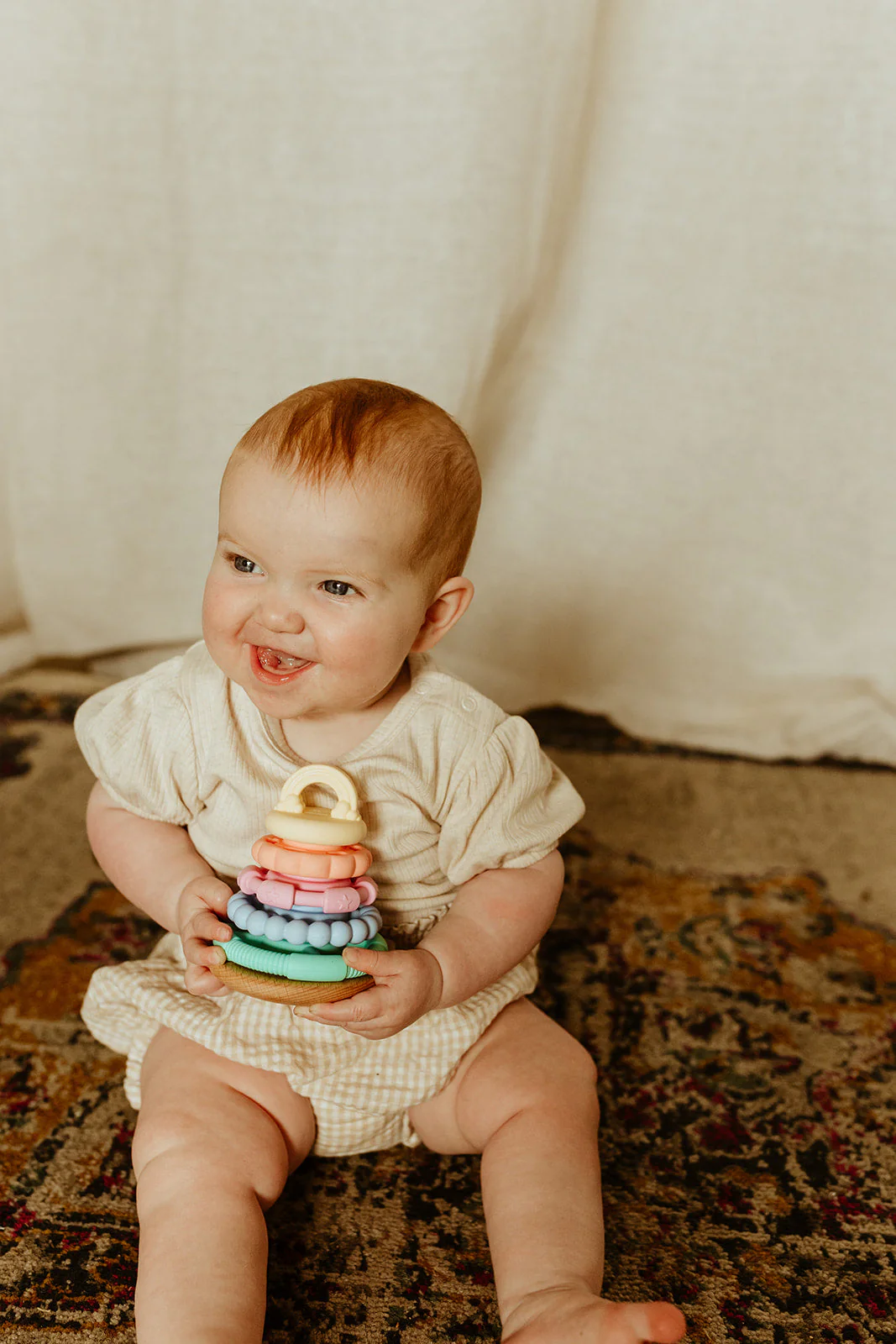Rainbow Wobble Stacker | Pastel - Image 4