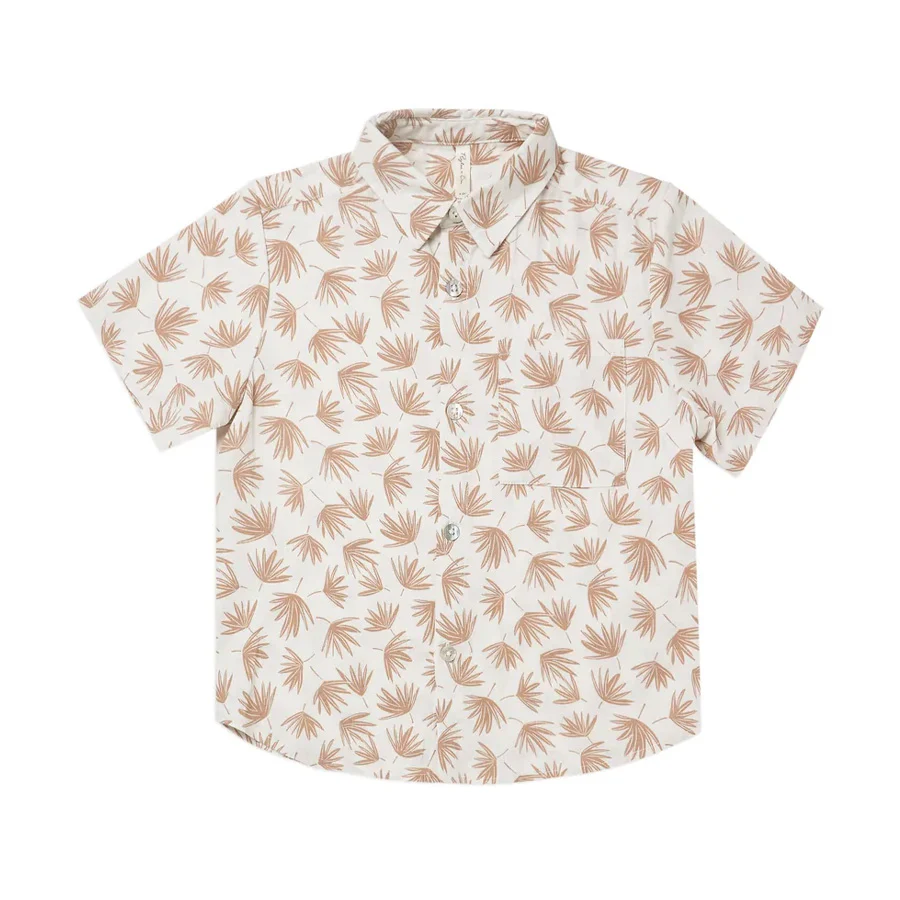 Rylee + Cru Collared Shirt - Palm