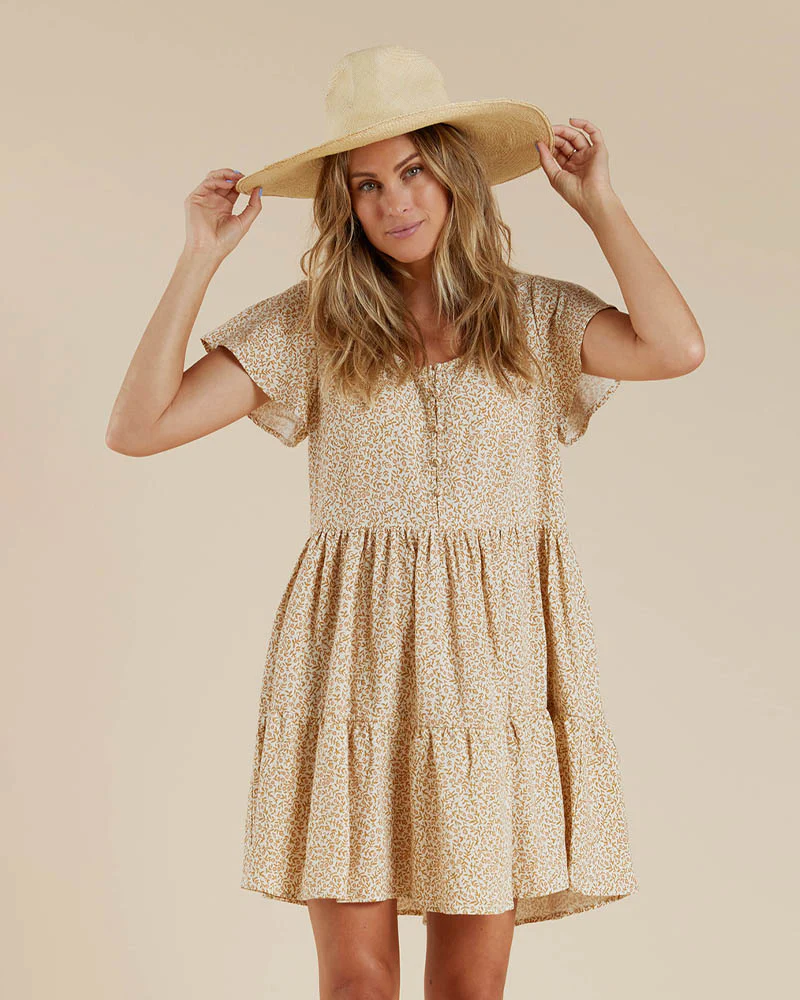 Rylee + Cru Mama Dolly Dress - Marigold - Image 2