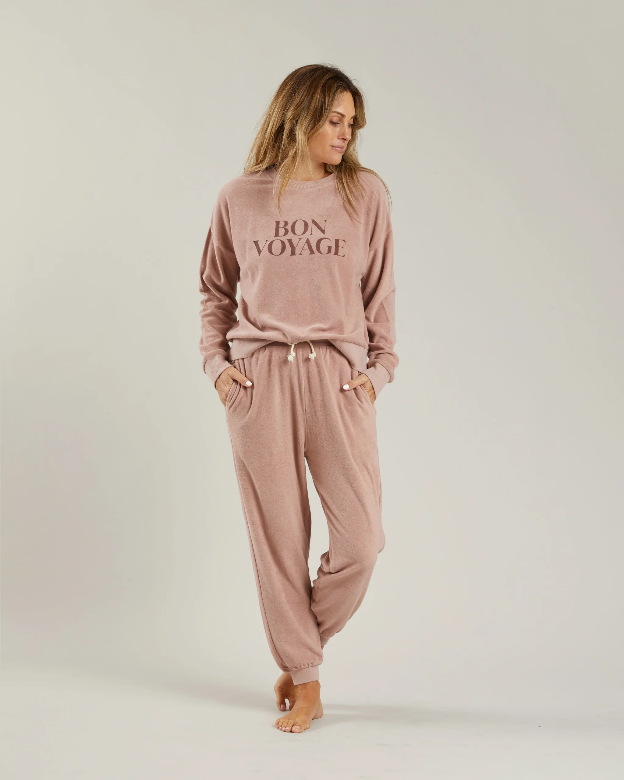 Rylee + Cru Mama Terry Crewneck - Bon Voyage - Image 2