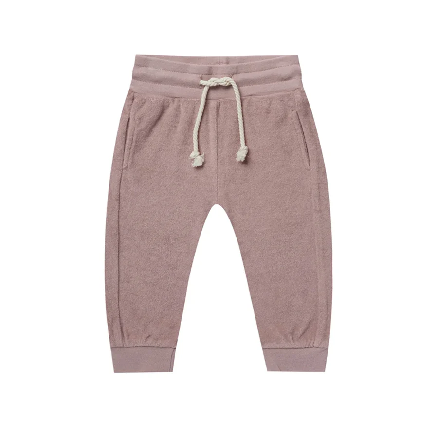 Rylee + Cru Mama Terry Jogger Pant - Mauve