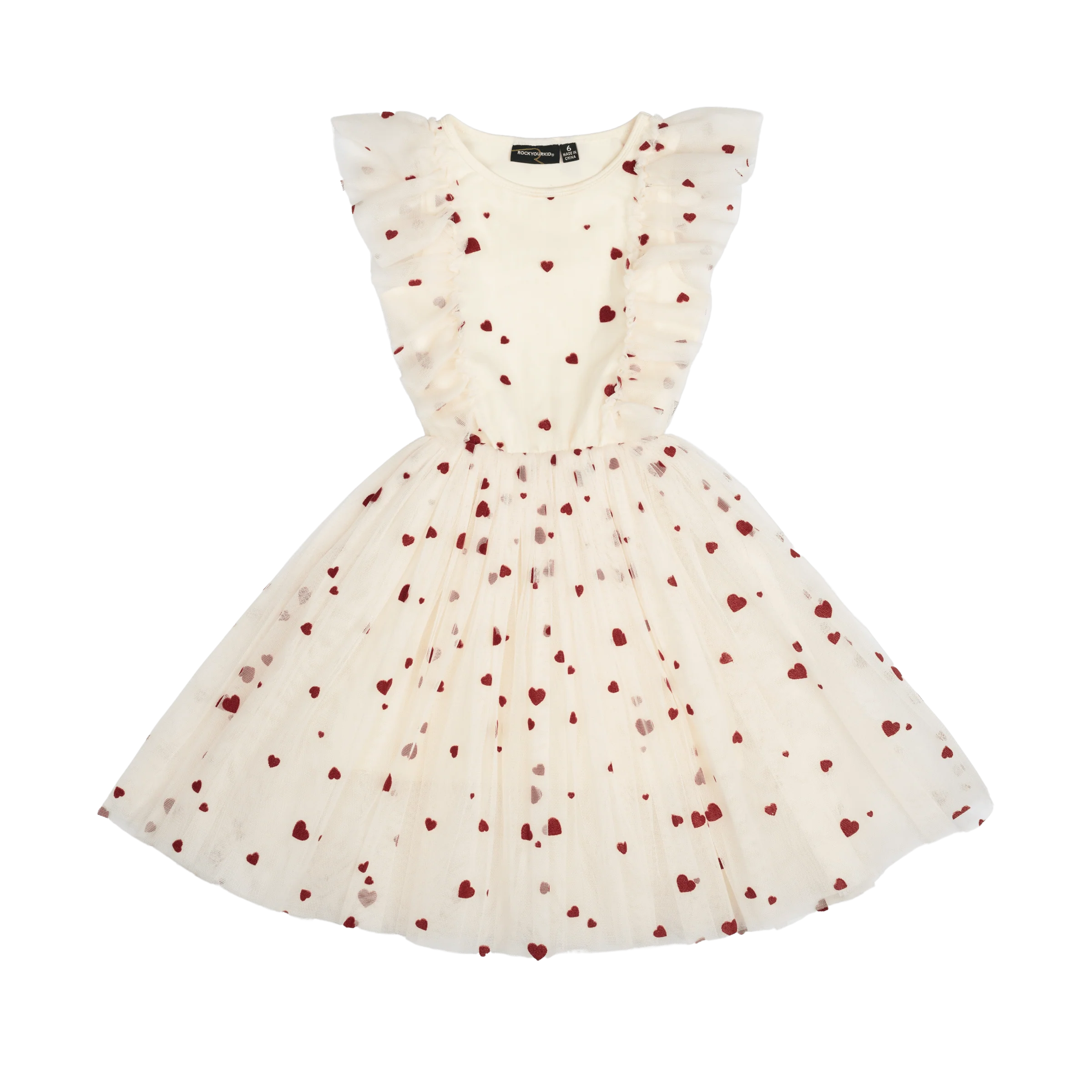 Rock Your Baby All Heart Baby Tulle Dress