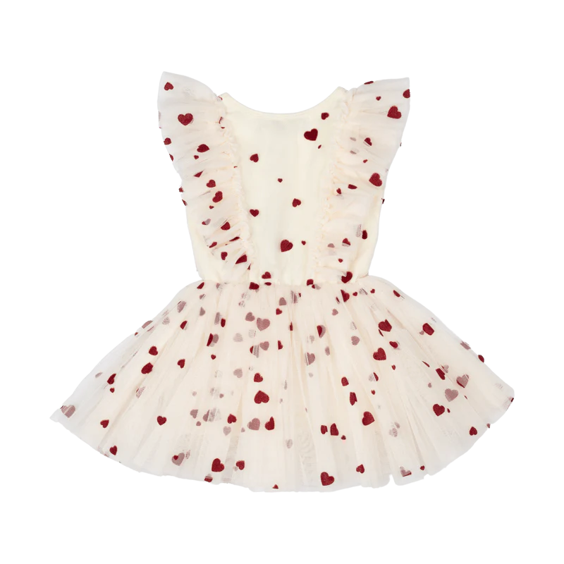 Rock Your Baby All Heart Baby Tulle Dress - Image 2