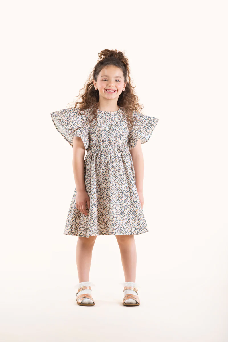 Rock Your Baby Angel Wing Dress - Leopard - Image 5
