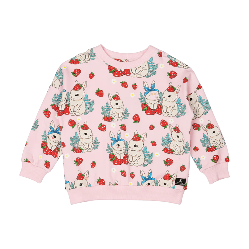 Rock Your Baby Berry Bunny Sweatshirt