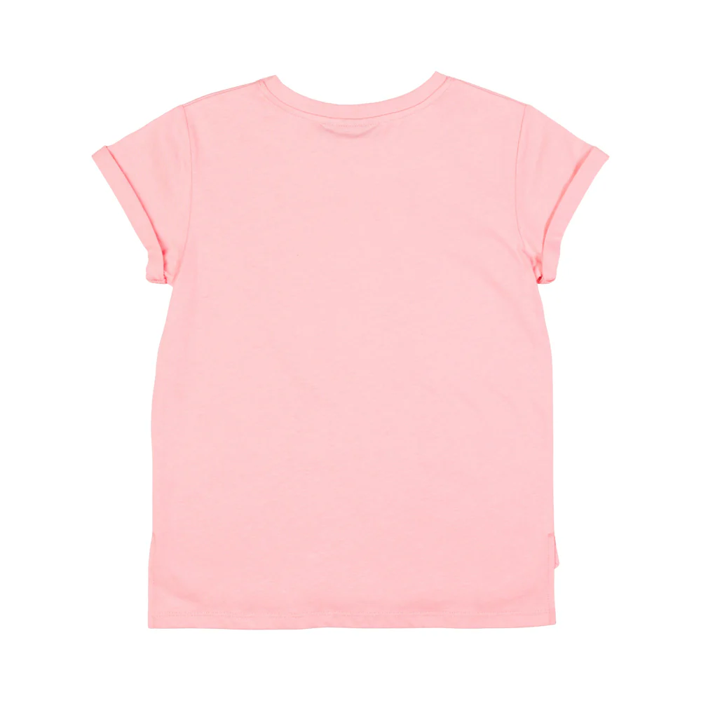 Rock Your Baby Blue Beach Bum T-Shirt Boxy Fit - Pink - Image 2