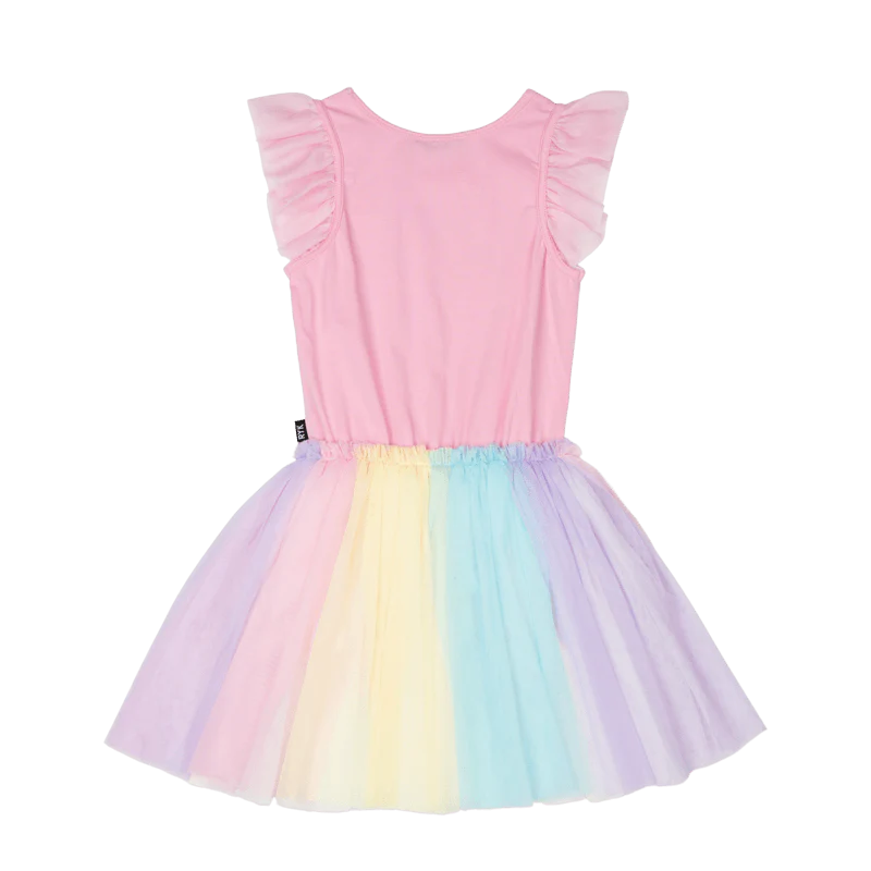 Rock Your Baby Blue Unicorn Singlet Circus Dress - Image 3