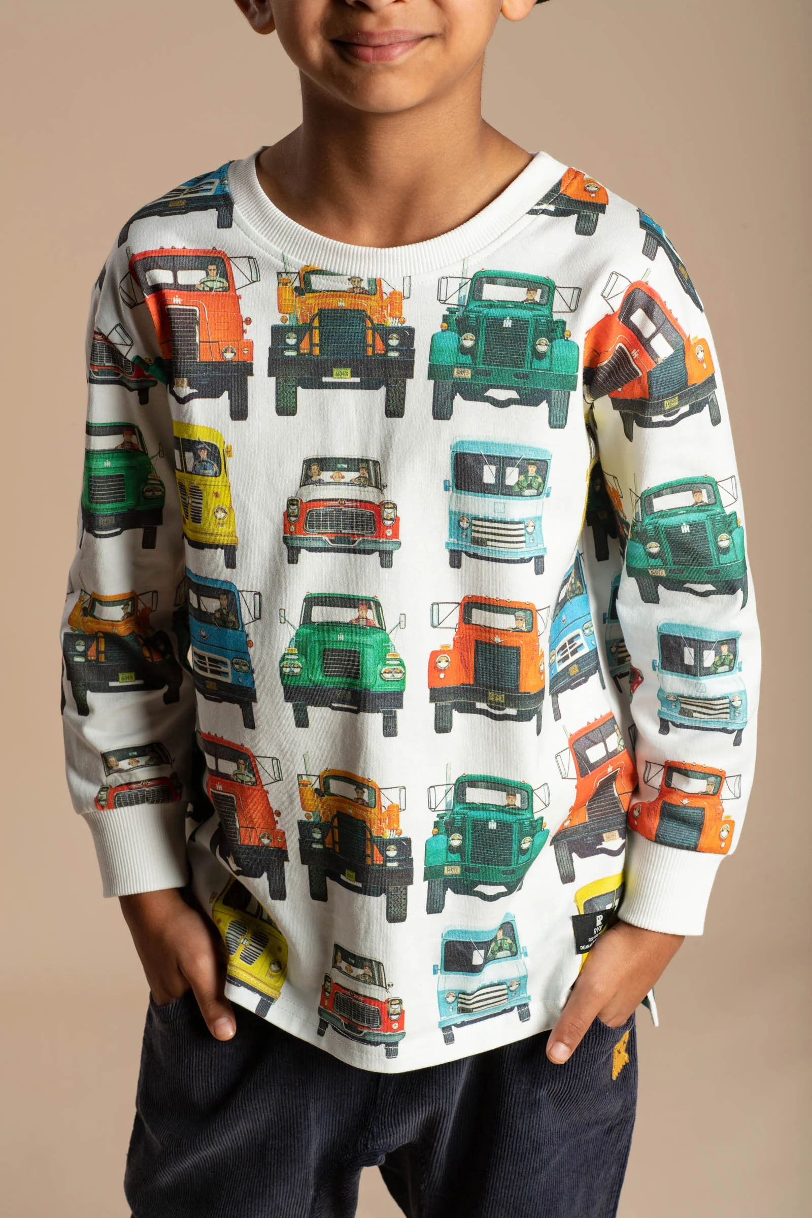 Rock Your Baby Convoy Long Sleeve Boxy Fit T-Shirt - Image 2