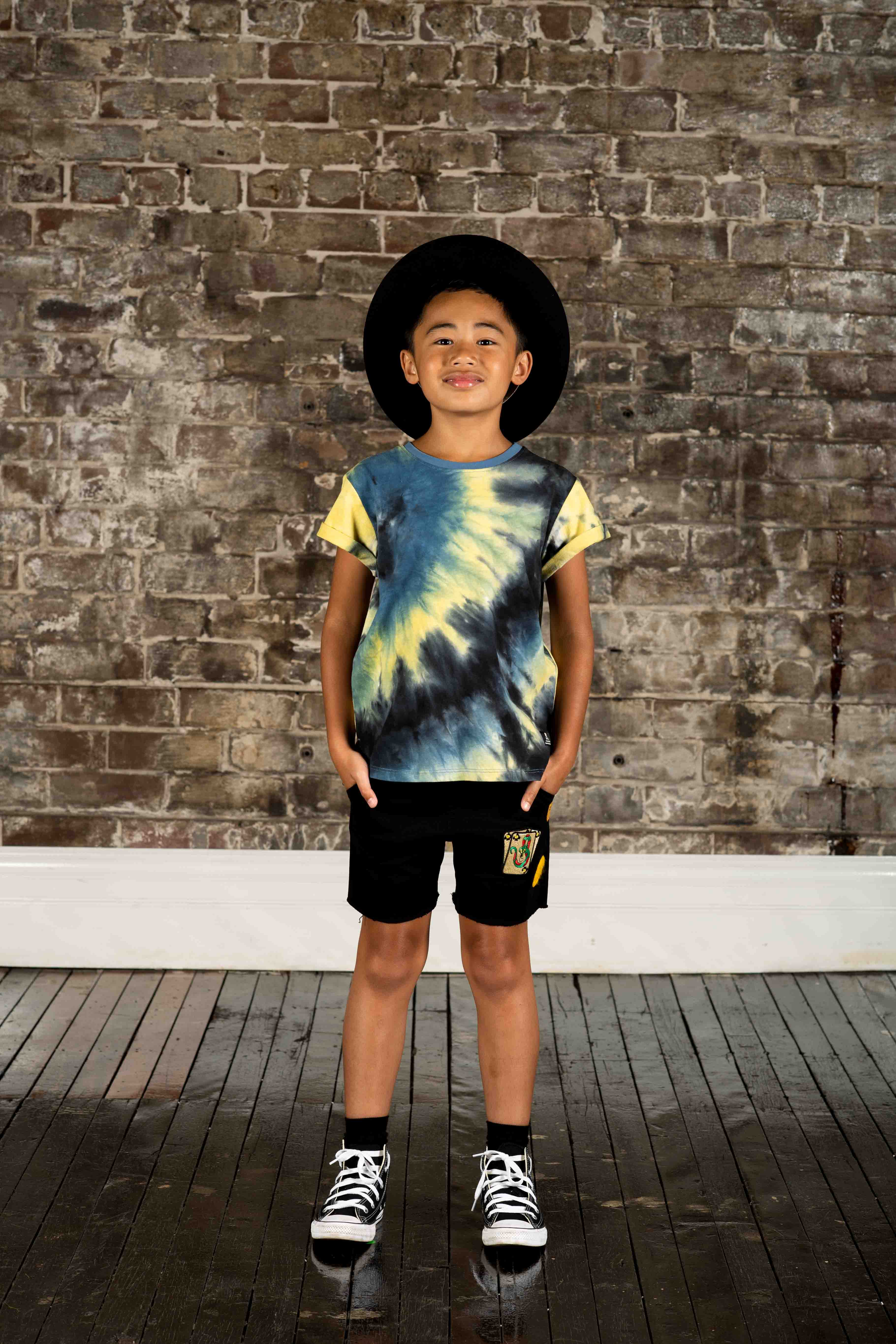 Rock Your Baby Daze Tie Dye T-Shirt Boxy Fit - Image 2