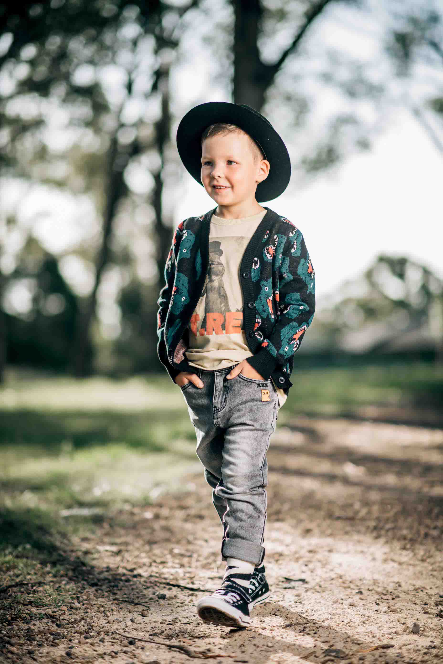 Rock Your Baby Dino Knit Cardigan - Image 2