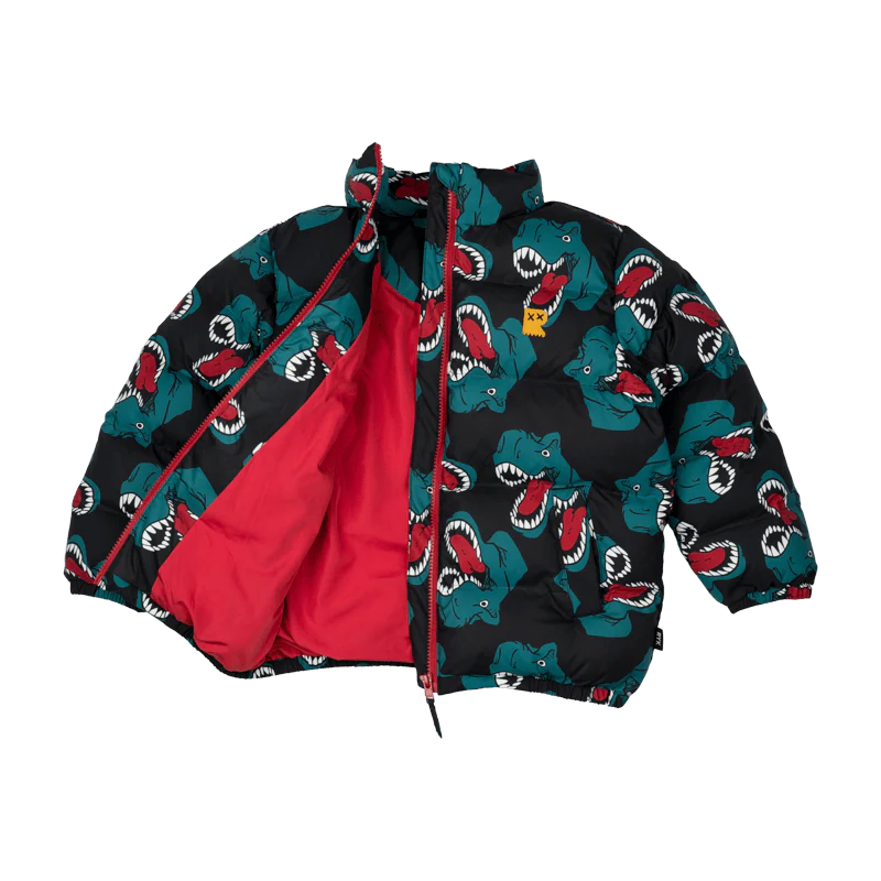 Rock Your Baby Dino Puff Padded Jacket