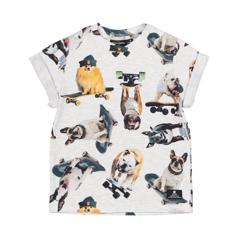 Rock Your Baby Dog Town Short Sleeve T-Shirt