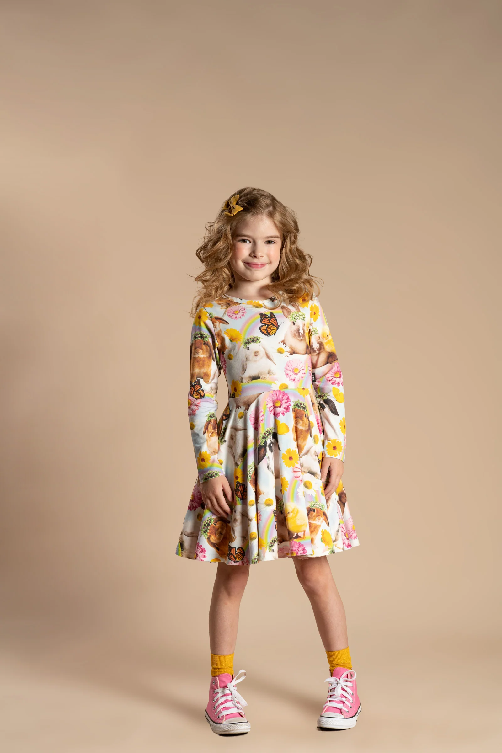 Rock Your Baby Easter Parade Waisted Dress - Image 4