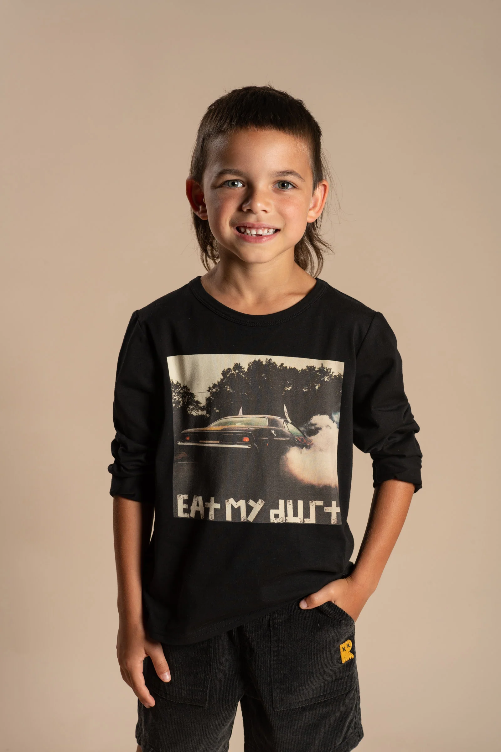 Rock Your Baby Eat My Dust Long Sleeve T-Shirt - Black - Image 2