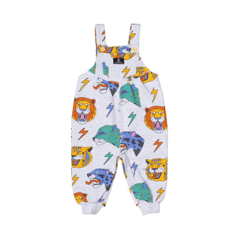 Rock Your Baby Electric Marle Overalls