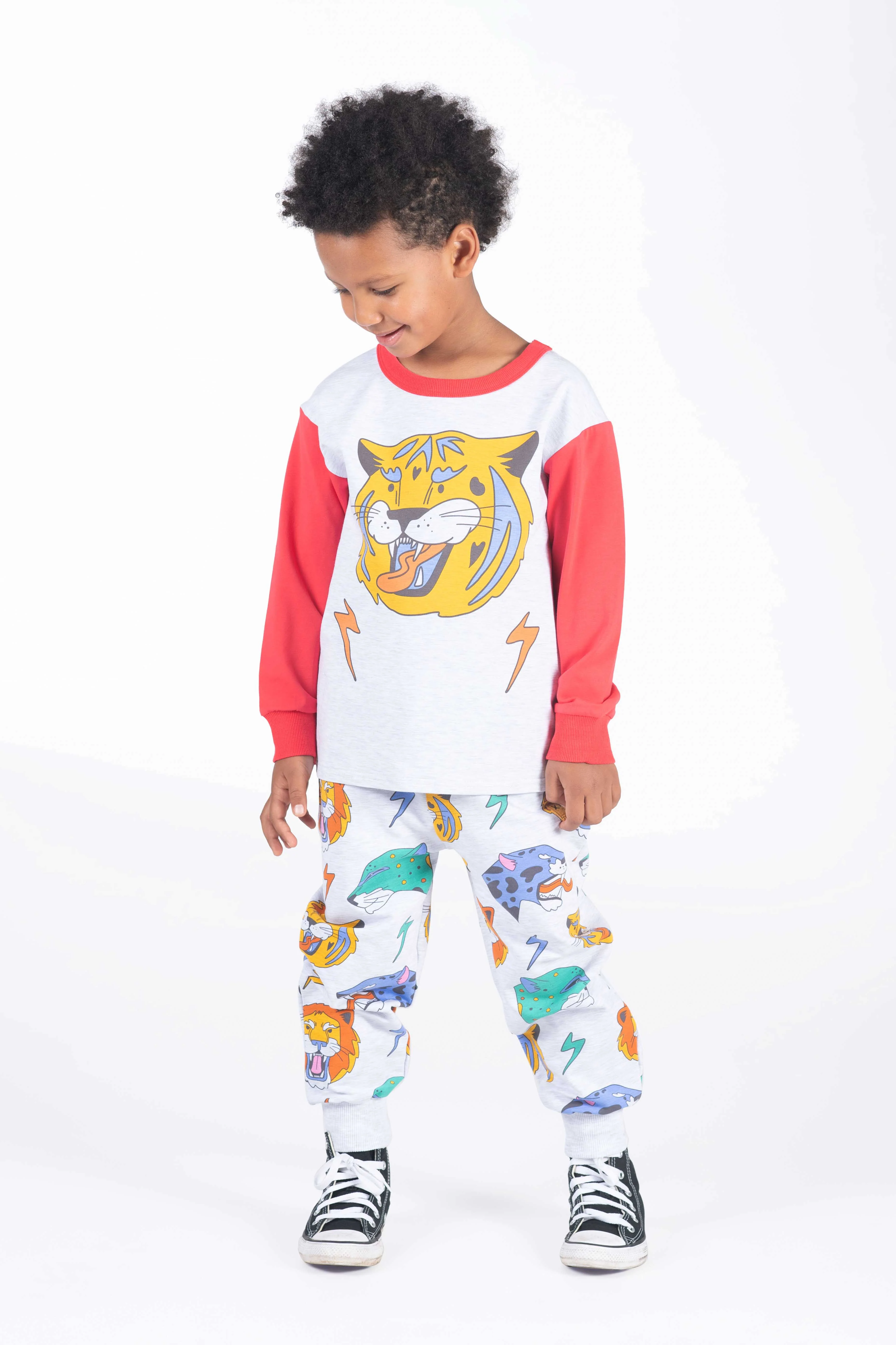 Electric Tiger Long Sleeve T-Shirt - Image 2