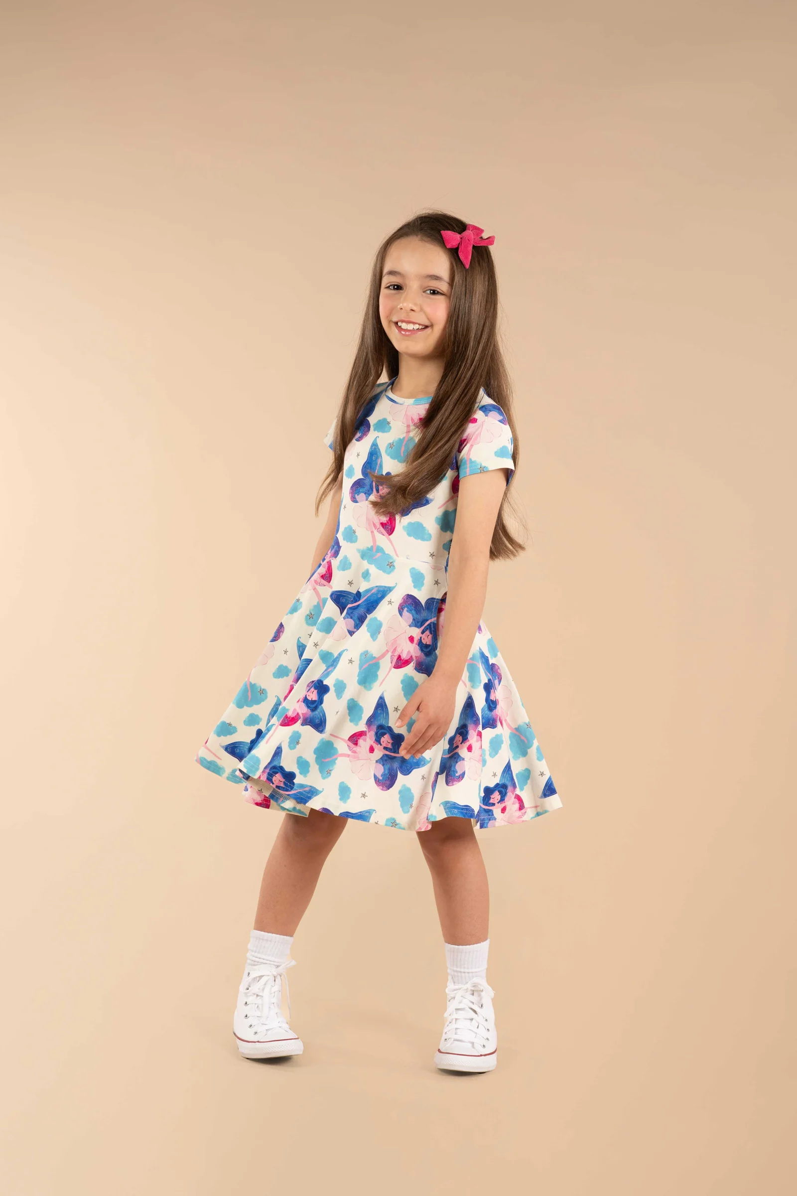 Rock Your Baby Fairy Girls Waisted Dress - Image 4