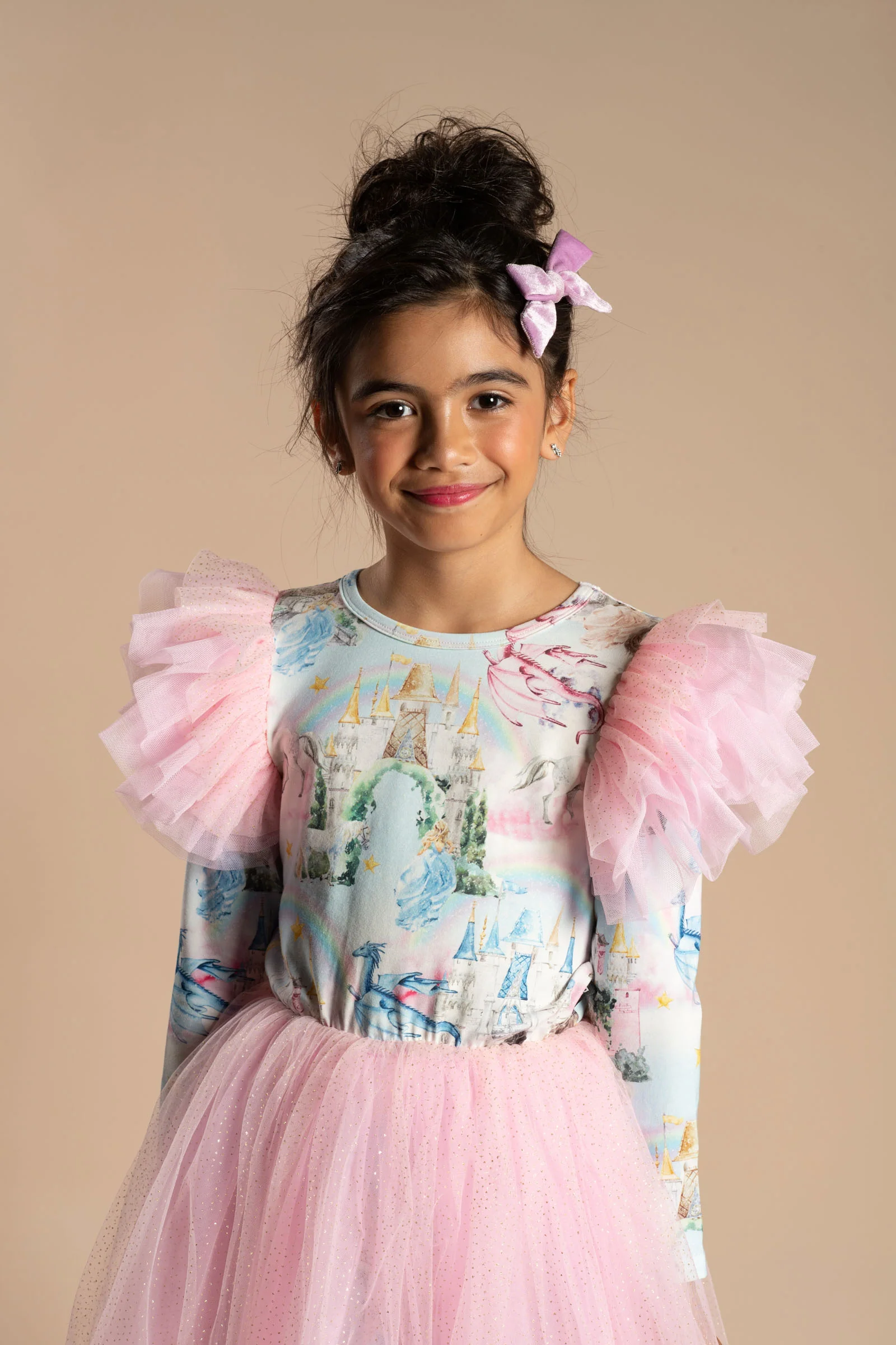 Rock Your Baby Fairy Tales Long Sleeve Flounce Dress - Image 2