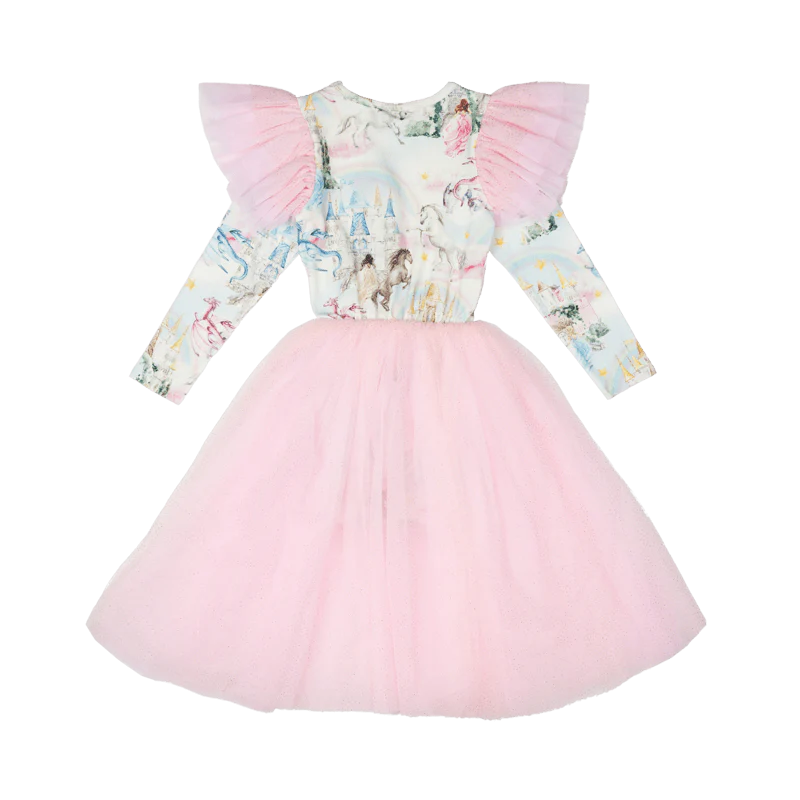 Rock Your Baby Fairy Tales Long Sleeve Flounce Dress - Image 3