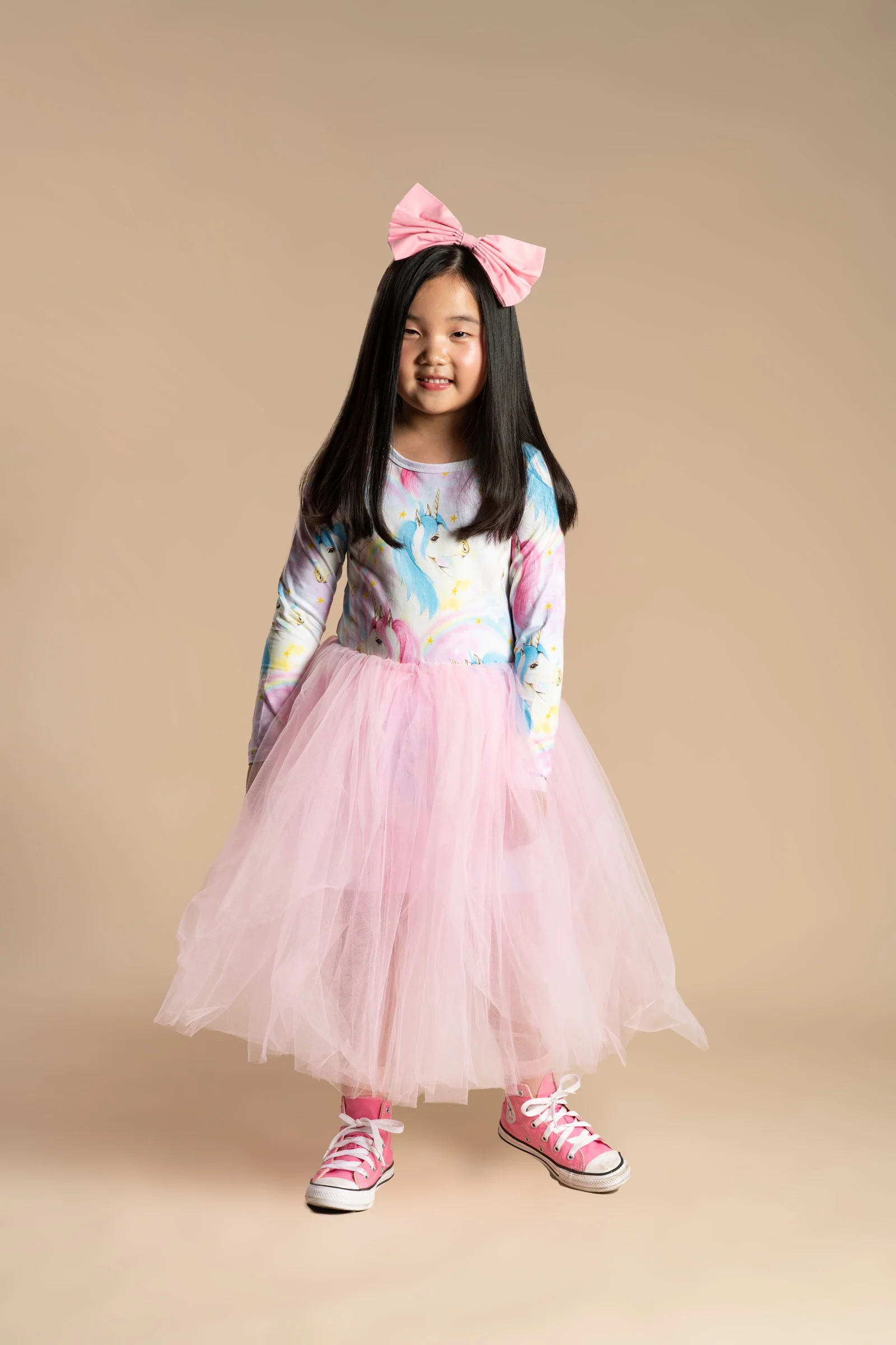 Rock Your Baby Fantasia Long Sleeve Flounce Dress - Image 4