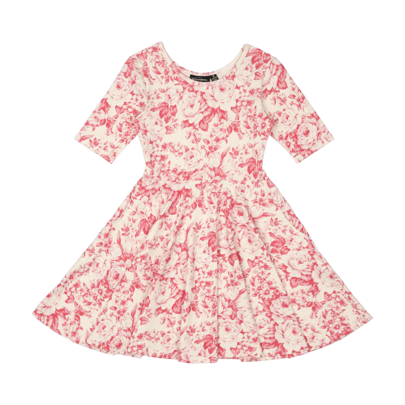Rock Your Baby Floral Toile Mabel Dress