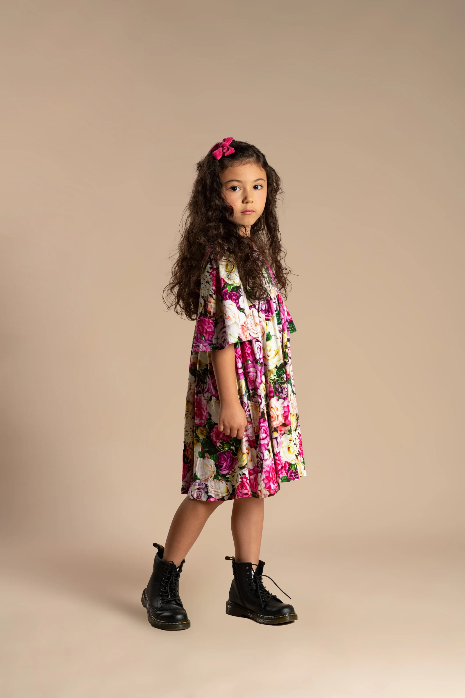 Rock Your Baby Flower Wall Goldie Dress - Image 4